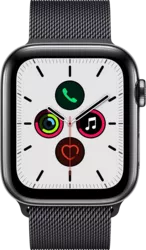 Apple Watch Series 5 - GPS + Cellular Stainless Steel Case 44mm